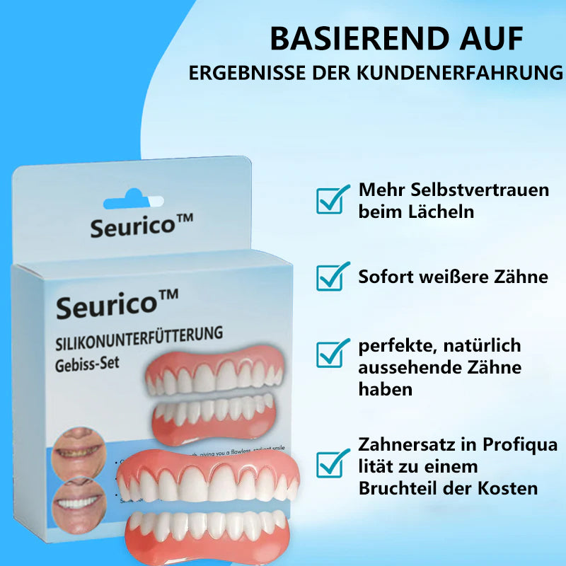 🛠️🛠️ Seurico™ Silikon-Unterfütterungsset für Zahnprothesen